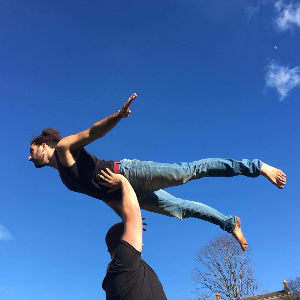 Flying High: Intro to Acroyoga